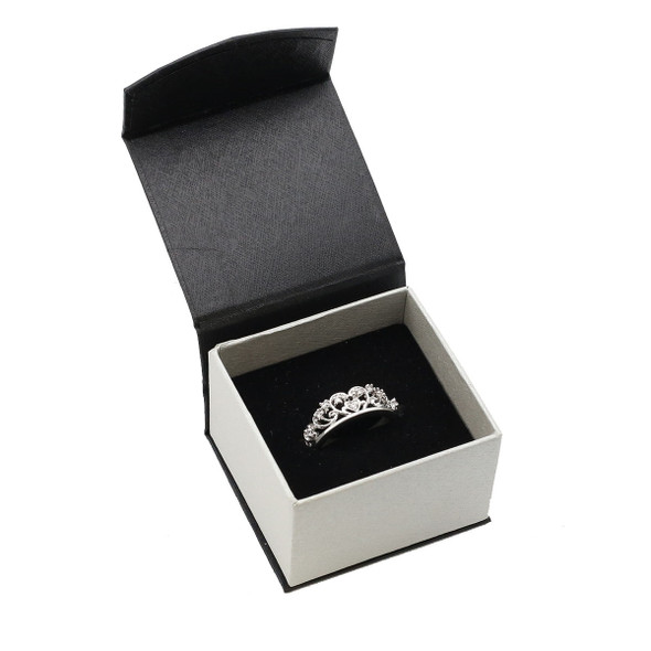 Princess Diana Sterling Silver Tiara Ring