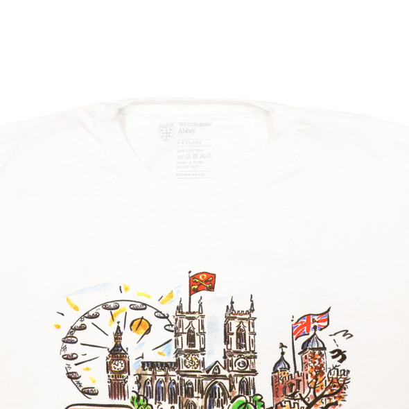 Westminster Abbey Scenes of London Children's T-sh
