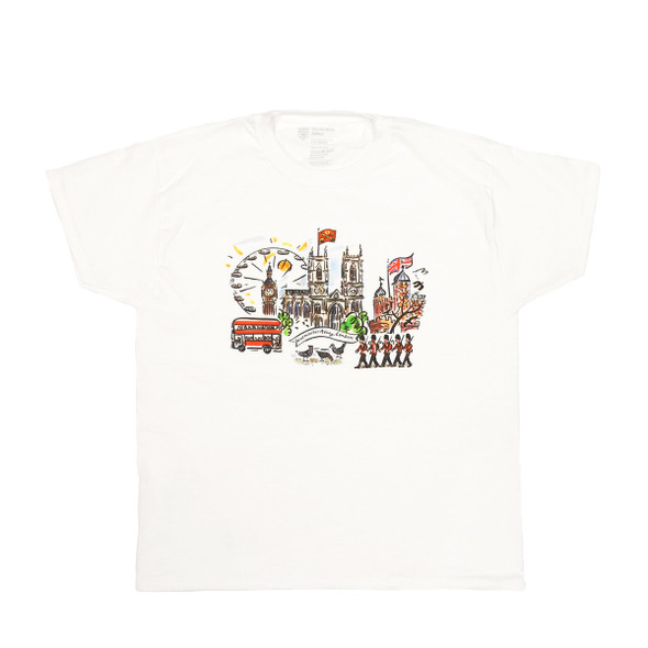 Westminster Abbey Scenes of London Children's T-sh