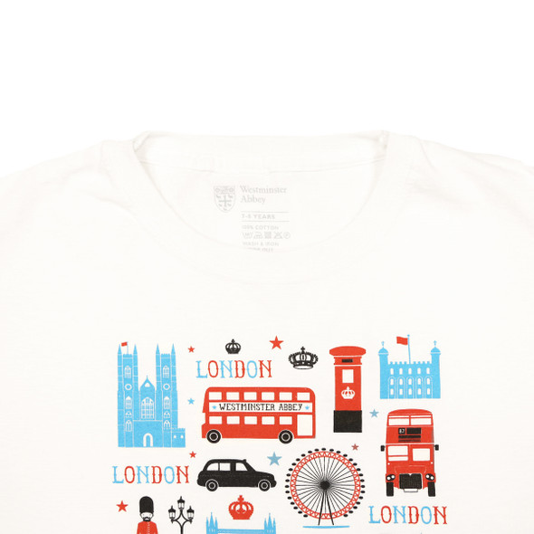 Westminster Abbey Famous London Icons Children's T