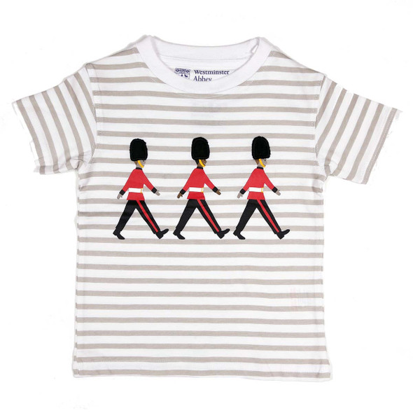 London Guards Striped Cotton T-Shirt