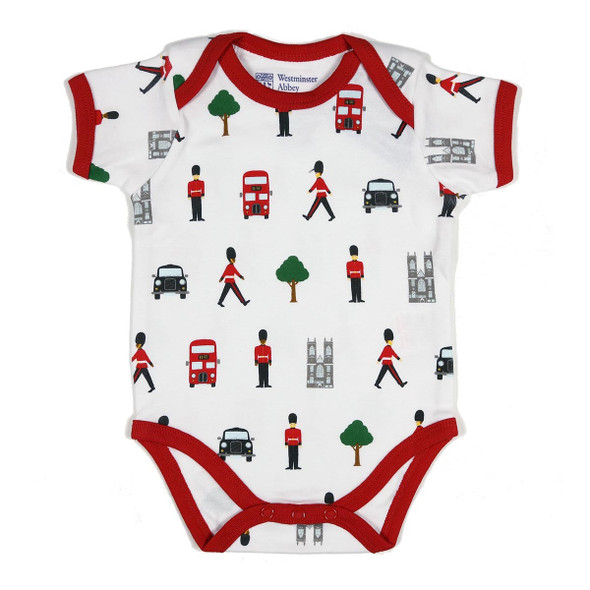 London Inspired Cotton Baby Grow