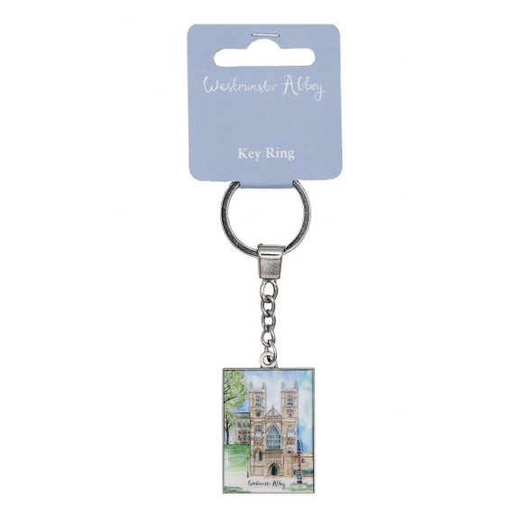 People of Westminster Abbey West Towers Keyring
