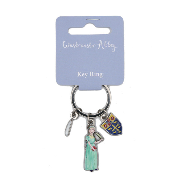 People of Westminster Abbey Jane Austen Keyring