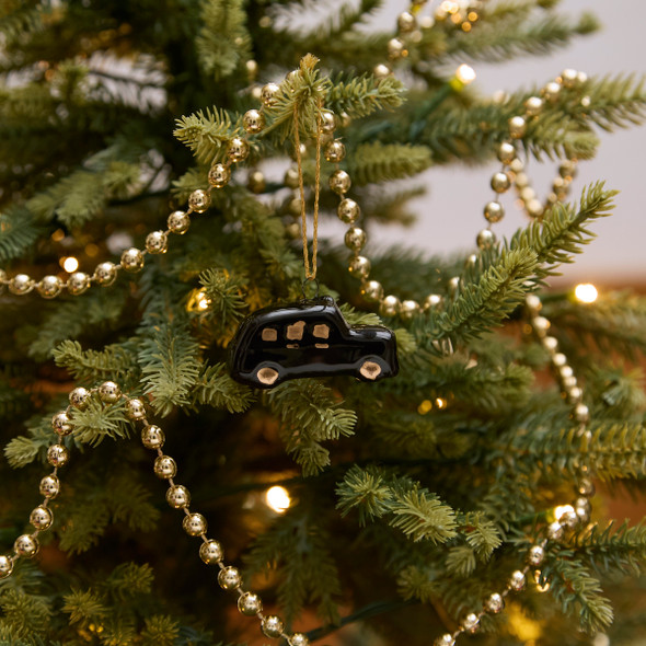Mini London Taxi Ceramic Decoration