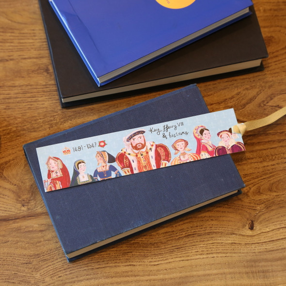 Henry VIII and his Six Wives Bookmark