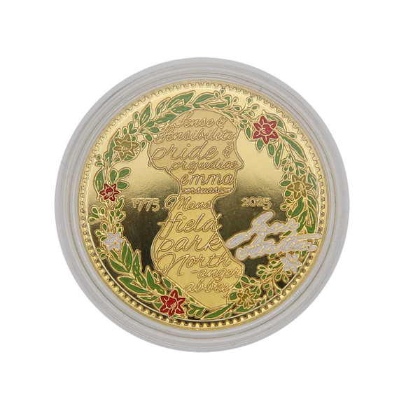 Jane Austen 250th Anniversary Commemorative Coin