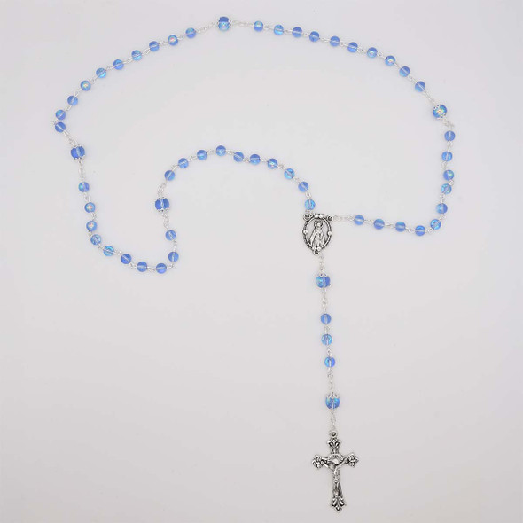 Glass Birthstone Rosary
