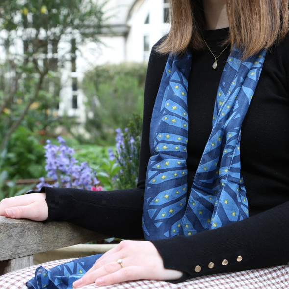 Quire Screen Vaults Silk Scarf