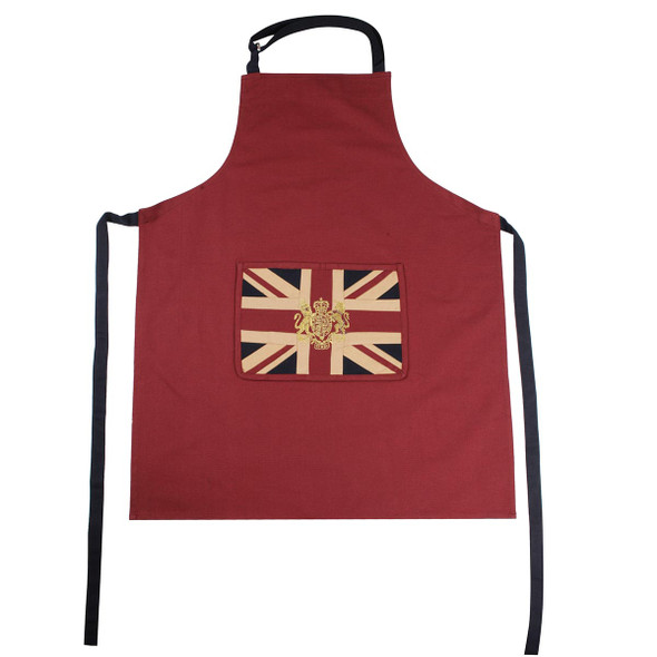 Royal Crest Union Jack Apron