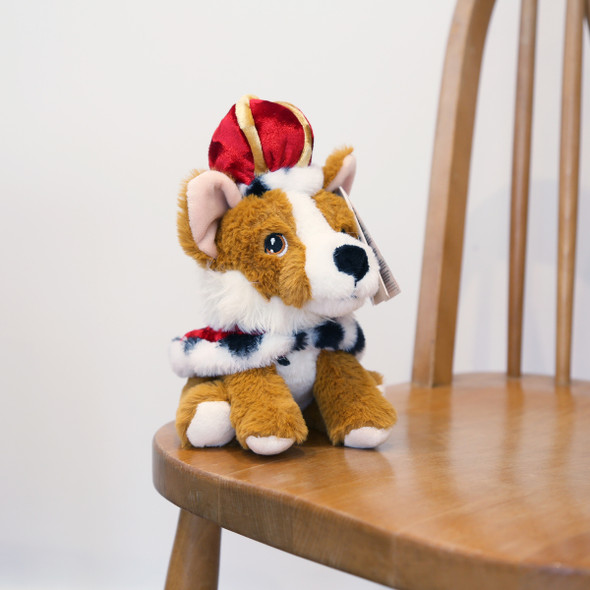 Corgi Toy with Crown and Cape