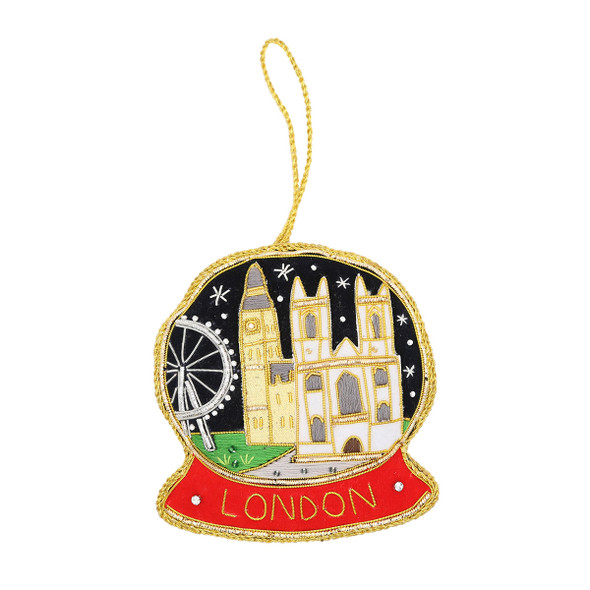Westminster Abbey Snow Globe Decoration