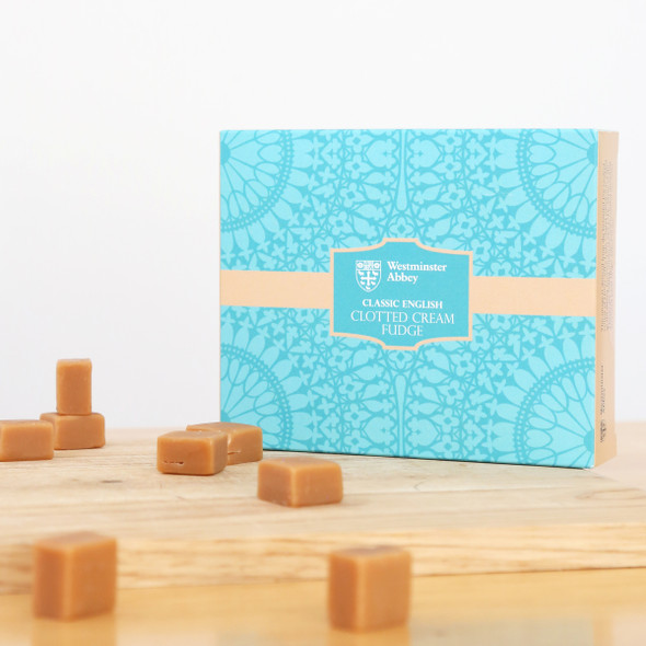 Westminster Abbey Architecture Clotted Cream Fudge