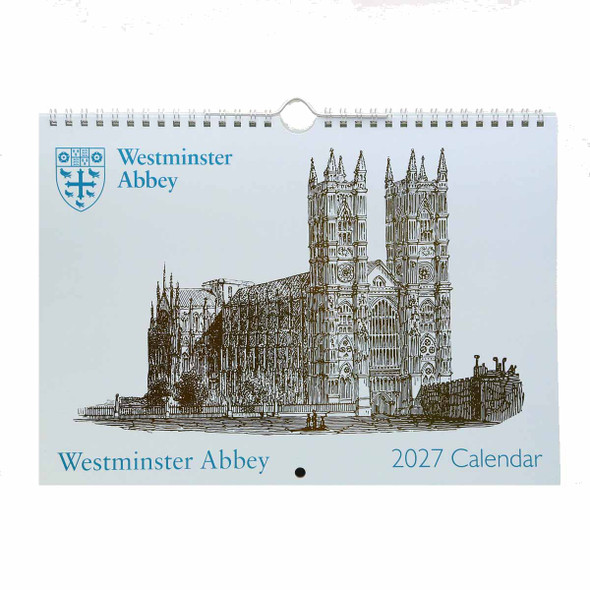 Westminster Abbey Goil Foil 2027 Calendar
