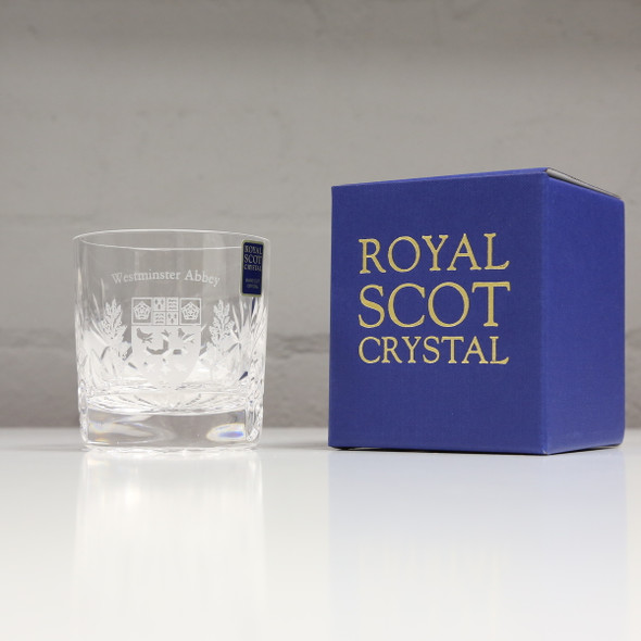 Westminster Abbey Crystal Whisky Tumbler