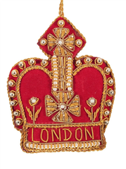 London Red Crown Decoration