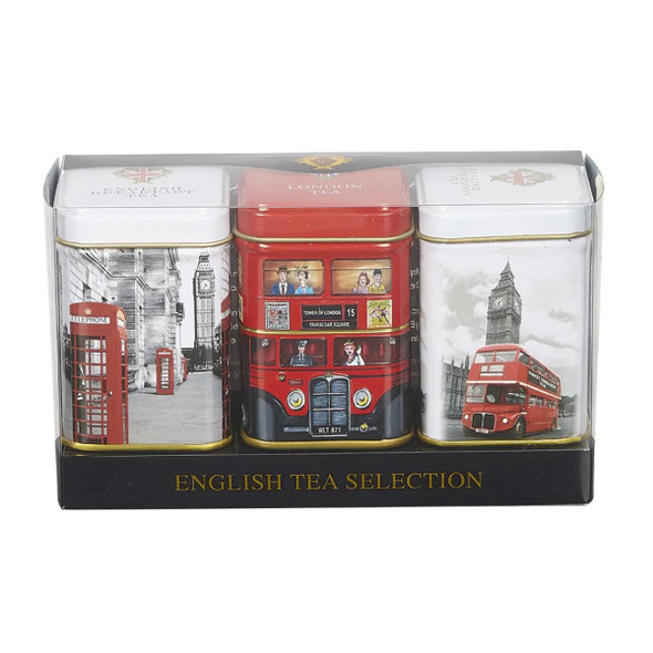 Bus and London Landmarks Tea Gift Se