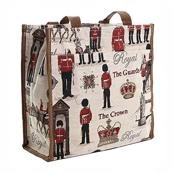 London Design Tapestry Shopper Bag