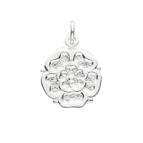 Tudor Rose Silver Charm