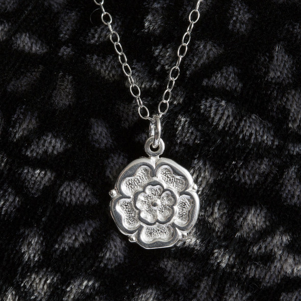 rosa necklace silver ( 3.0 )