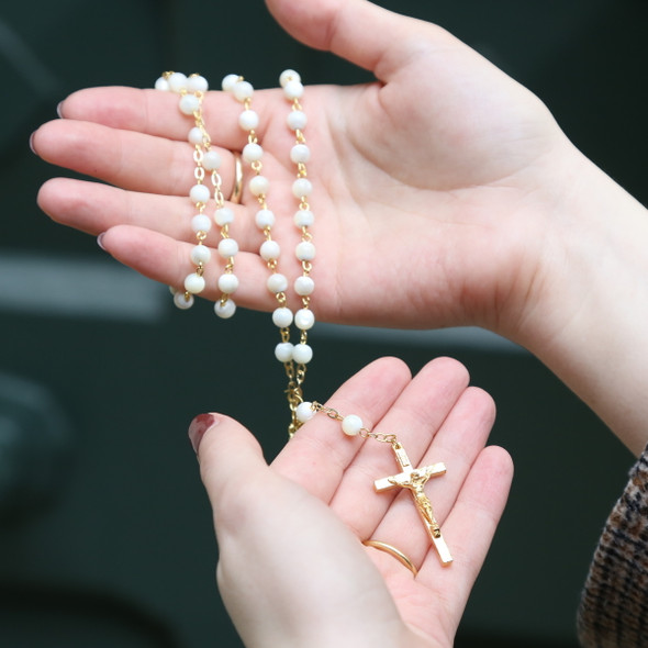 Mother of Pearl Rosary