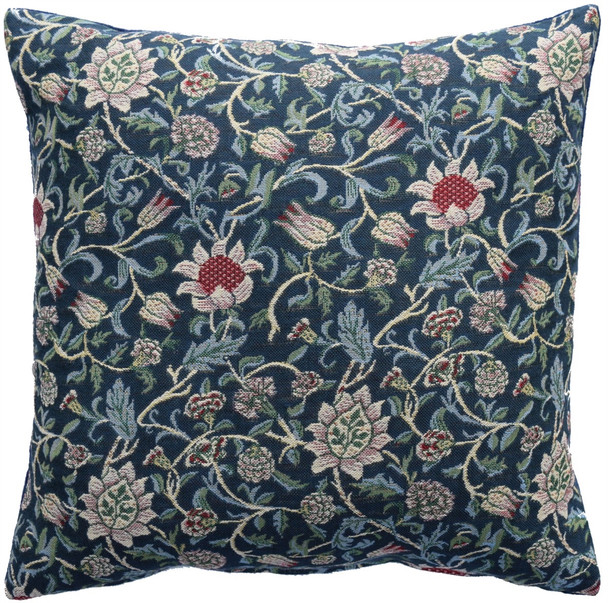 Blue Evenlode Large Tapestry Cushion Cover