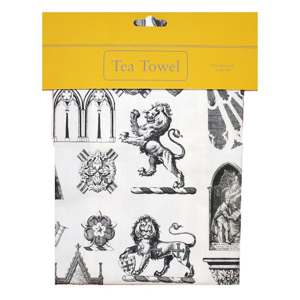 Westminster Abbey Architecture Tea Towel