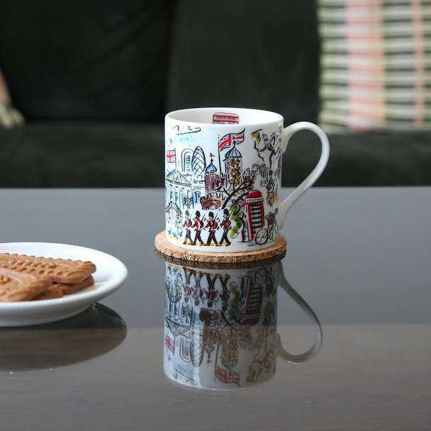 Westminster Abbey Scenes of London Mug