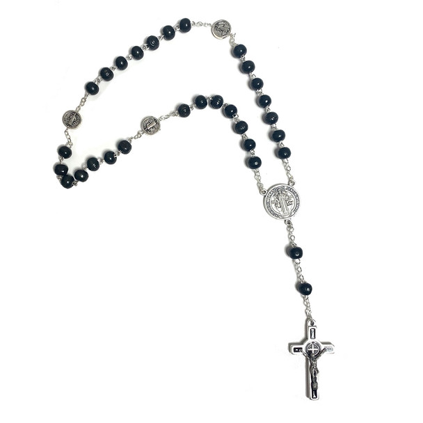 Black St Benedict Anglican Rosary