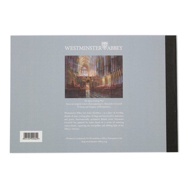 The Quire Looking West by Alexander Creswell A5 Sketch Book