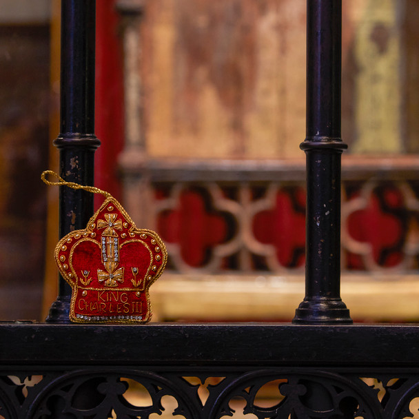King Charles III Coronation Crown Decoration
