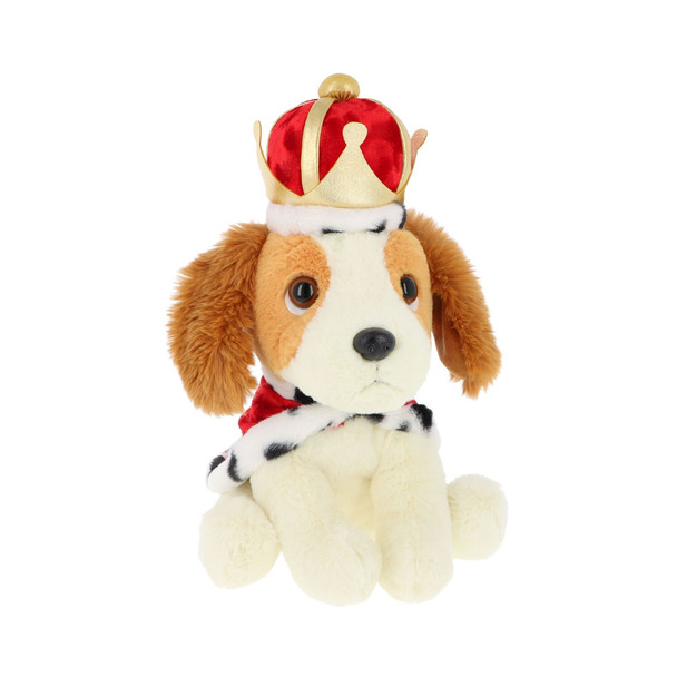 King Charles Spaniel with Crown Toy