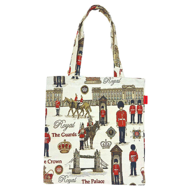 London Guards Tapestry Tote Bag