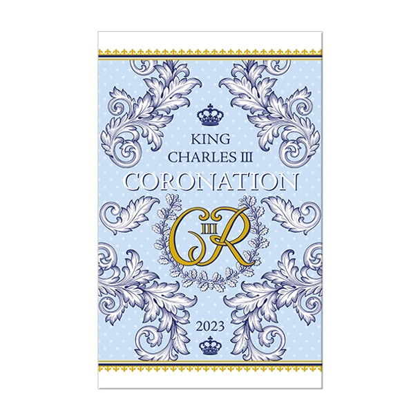 King Charles III Coronation Regalia Light Blue Tea