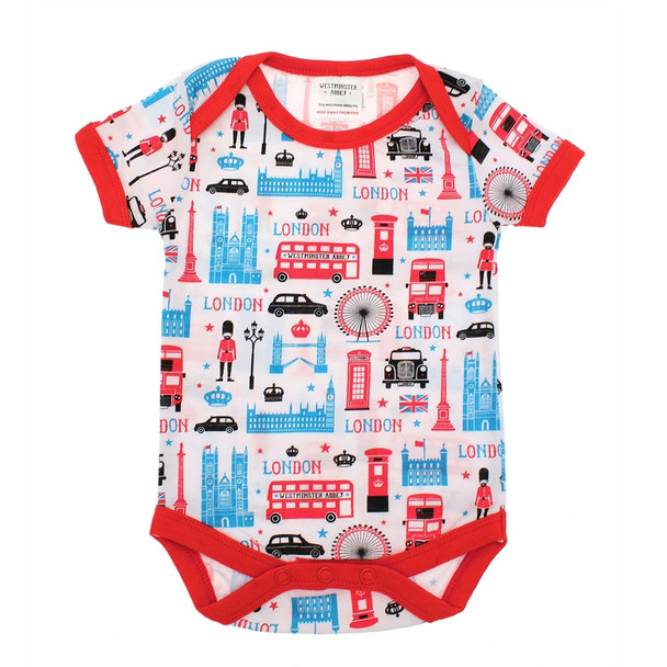 Westminster Abbey London Icons Baby Grow