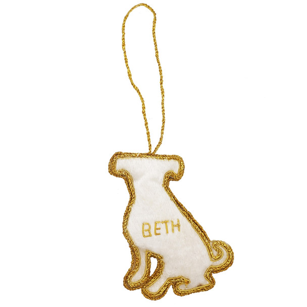 Beth the Jack Russell Decoration