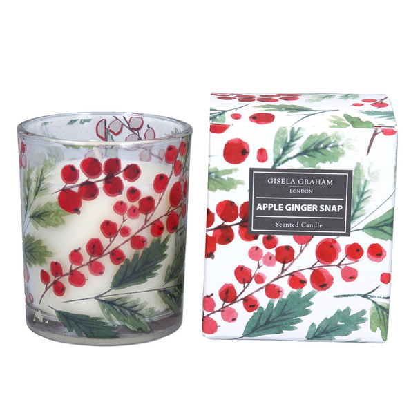 Apple Ginger Snap Christmas Berry Candle