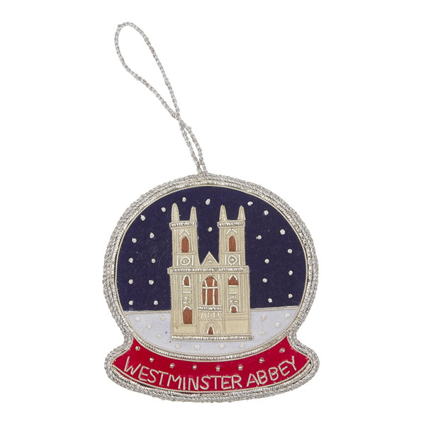 Westminster Abbey Snow Globe Decoration