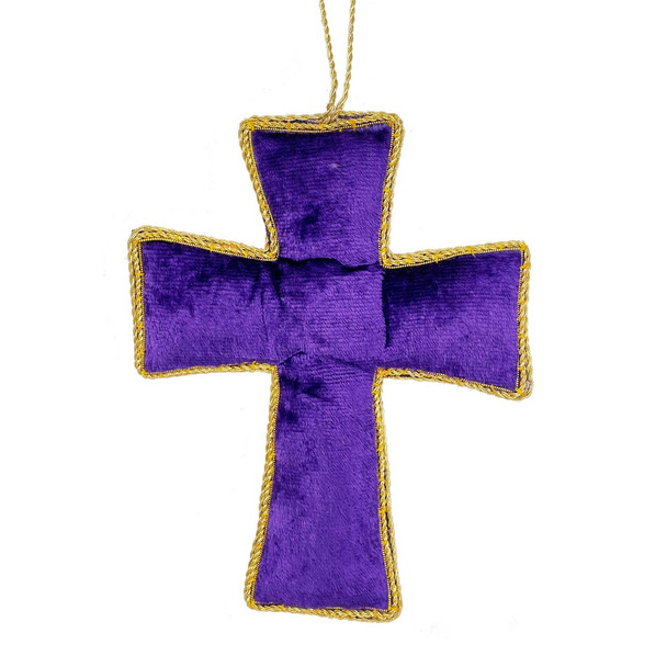 Royal Purple Cross Decoration