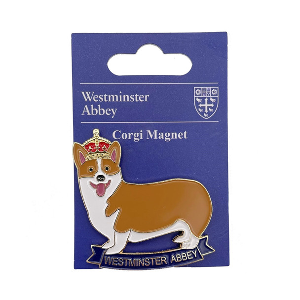 Westminster Abbey Corgi Magnet