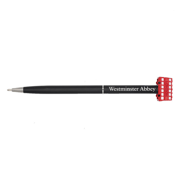 Westminster Abbey London Bus Topped Pen
