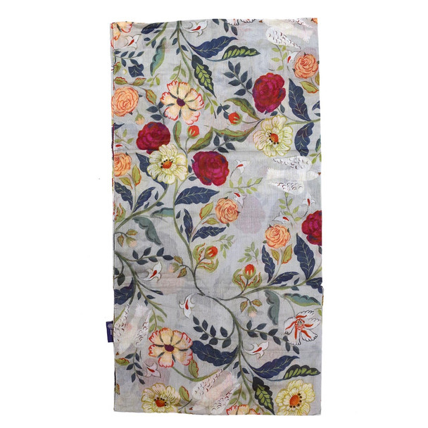 Westminster Abbey Floral Abbey Cotton Scarf