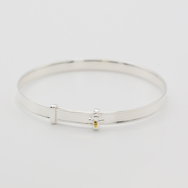 Children's Sterling Silver Angel Occasion Bangle