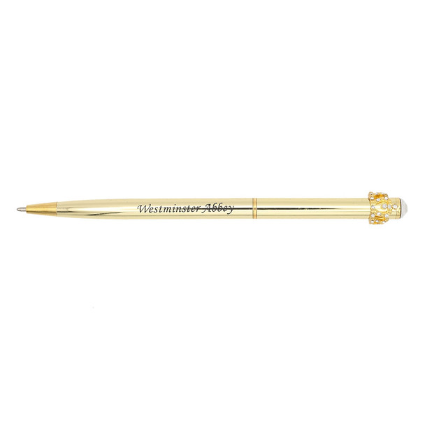 Westminster Abbey Gold Tiara Pen