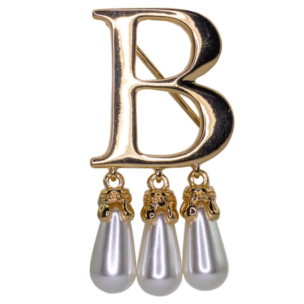 Anne Boleyn Personalised Initial Brooch