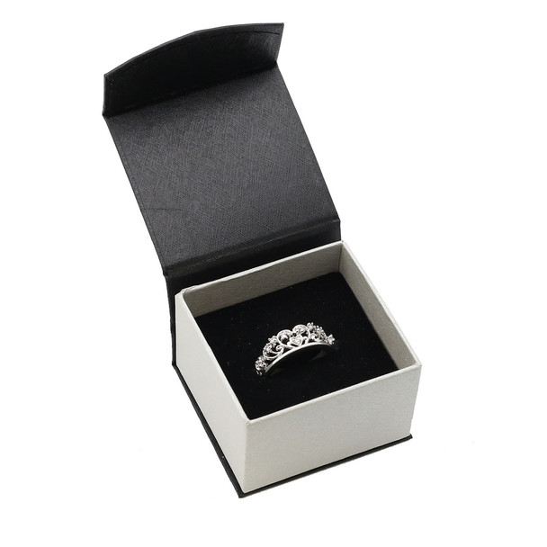 Princess Diana Sterling Silver Tiara Ring