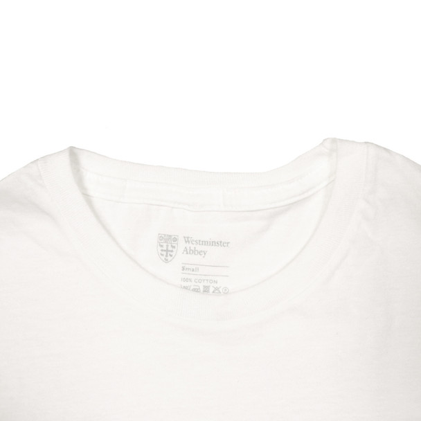 Westminster Abbey Architecture White T-shirt