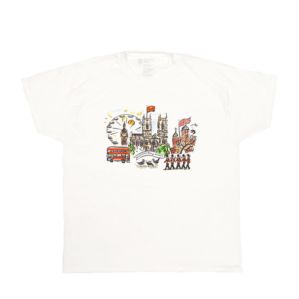 Westminster Abbey Scenes of London Children's T-sh Westminster Abbey Scenes of London Children's T-sh