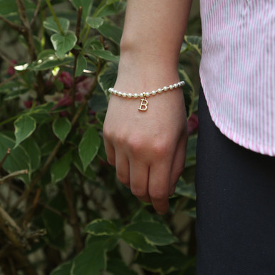Anne Boleyn Gold Plated B Bracelet