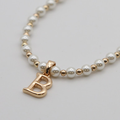 Anne Boleyn Gold Plated B Bracelet